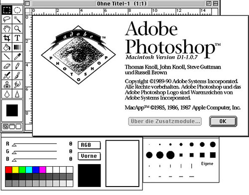 Adobe Photoshop V1