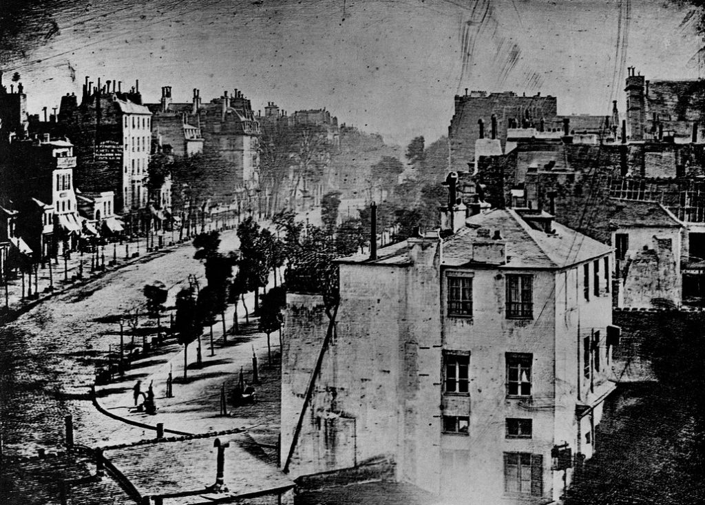 Boulevard du Temple, Paris 1839