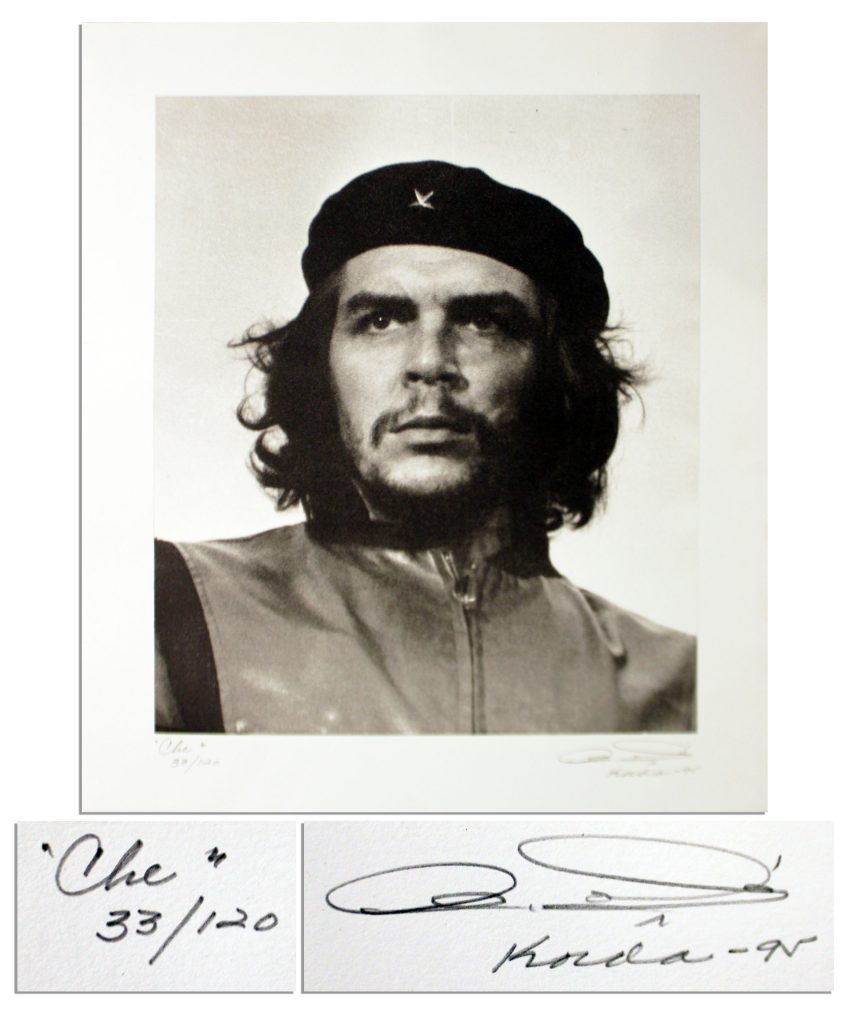 Che Guevara por Alberto Korda 5 Marzo 1960 Recortada