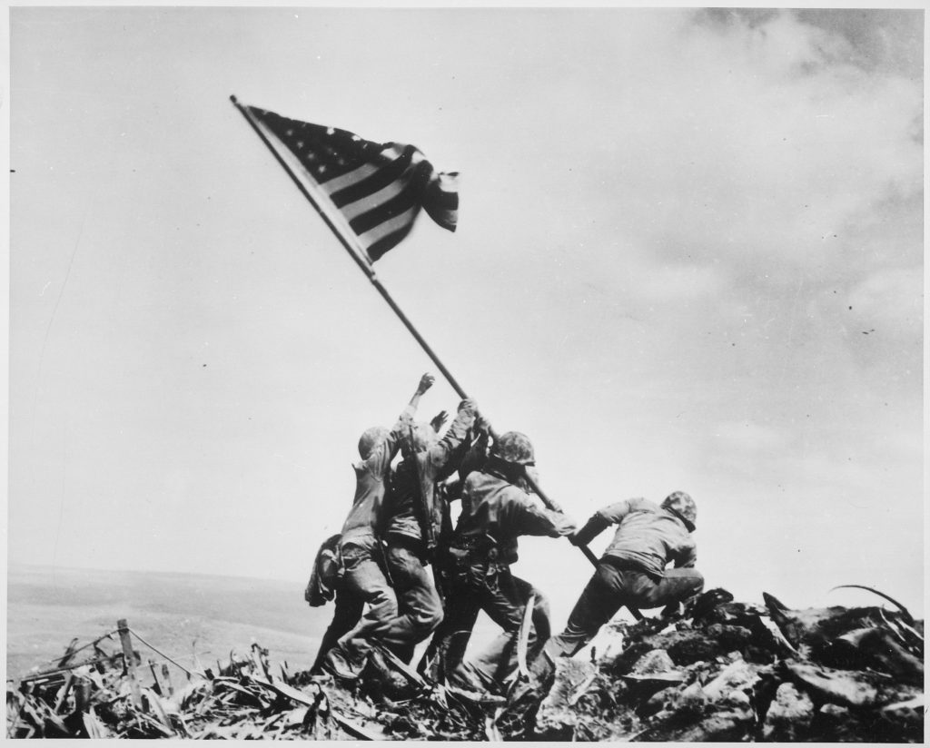 Joe Rosenthal Banderas de nuestros padres Iwo Jima Suribachi