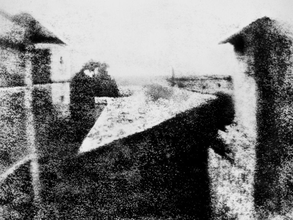 Niepce Primera Fotografía 1826