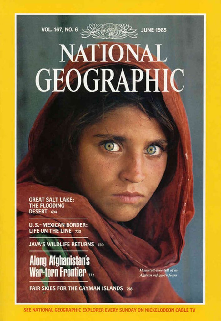 National Geographic la niña afgana sharbat-gula